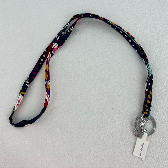 NWT Vera Bradley Painted Paisley Lanyard - Picture 1 of 6